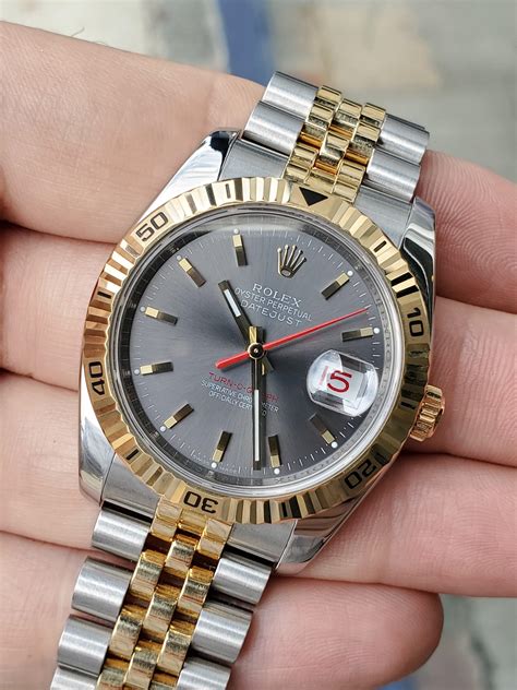 rolex turn o'graf indossato